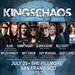 Kings of Chaos Set To Take Over the Fillmore for Dolphins Benefit