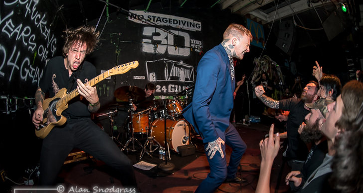 Frank Carter and the Rattlesnakes, Culture Abuse and Vultures United at 924 Gilman St. in Berkeley