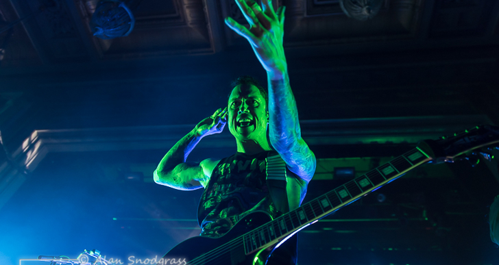 Trivium and Arch Enemy at the Regency Ballroom in San Francisco