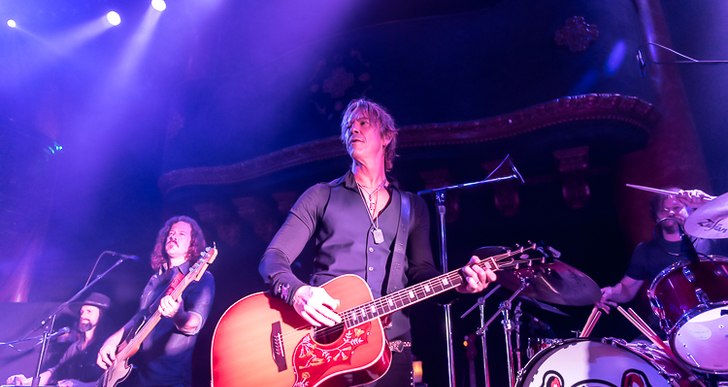 Duff McKagan and Shooter Jennings at the Great American Music Hall in San Francisco