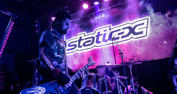 Static-X, The Watchers, Davey Suicide and Society 1 at Slim’s in San Francisco